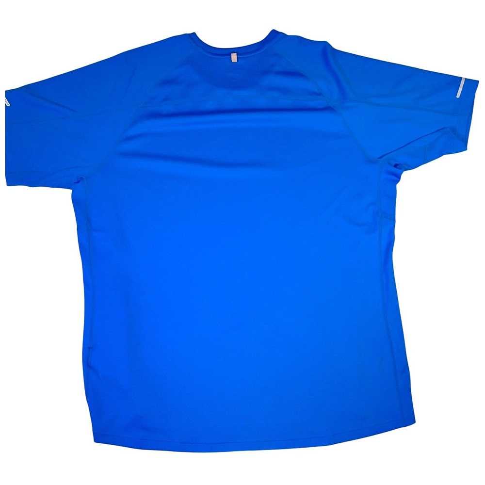 Nike Running Dri-FIT Shirt Mens Large Blue Short Sleeve Performance Tee L - Picture 5 of 8